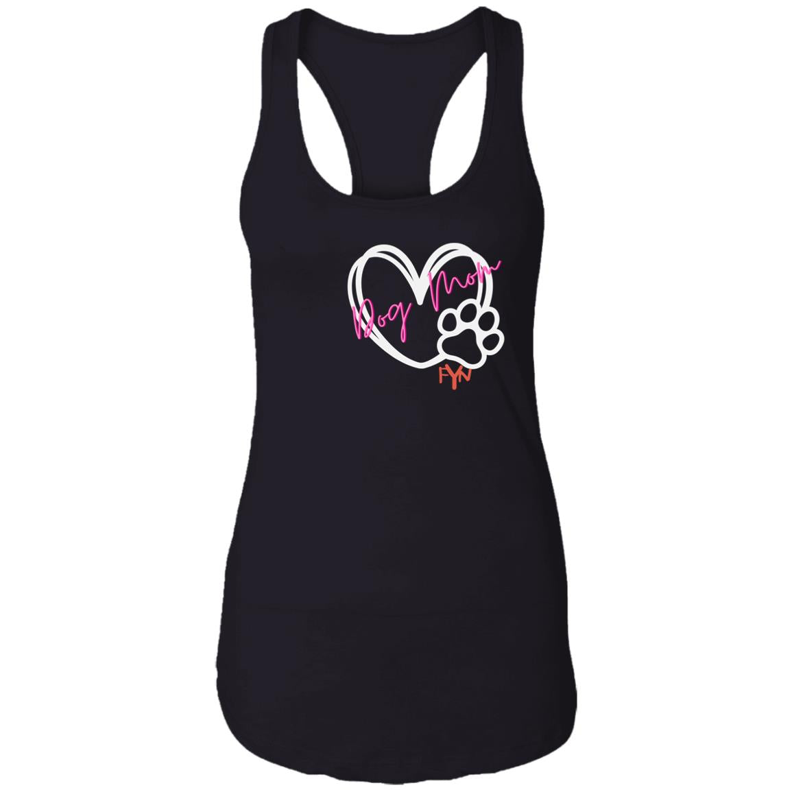 Dog Mom Ladies Ideal Racerback Tank