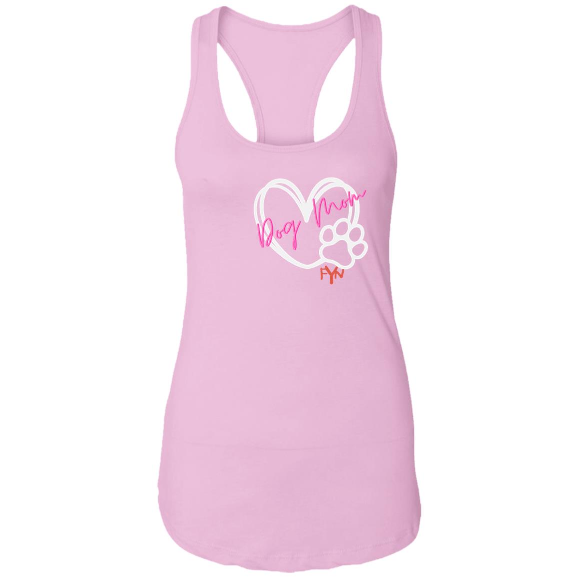 Dog Mom Ladies Ideal Racerback Tank