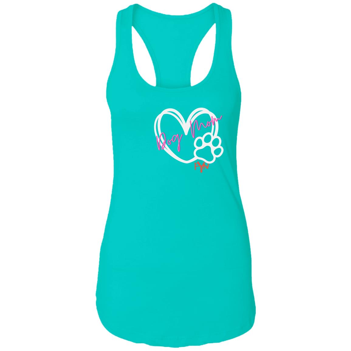Dog Mom Ladies Ideal Racerback Tank