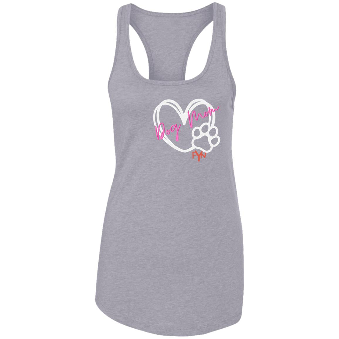 Dog Mom Ladies Ideal Racerback Tank