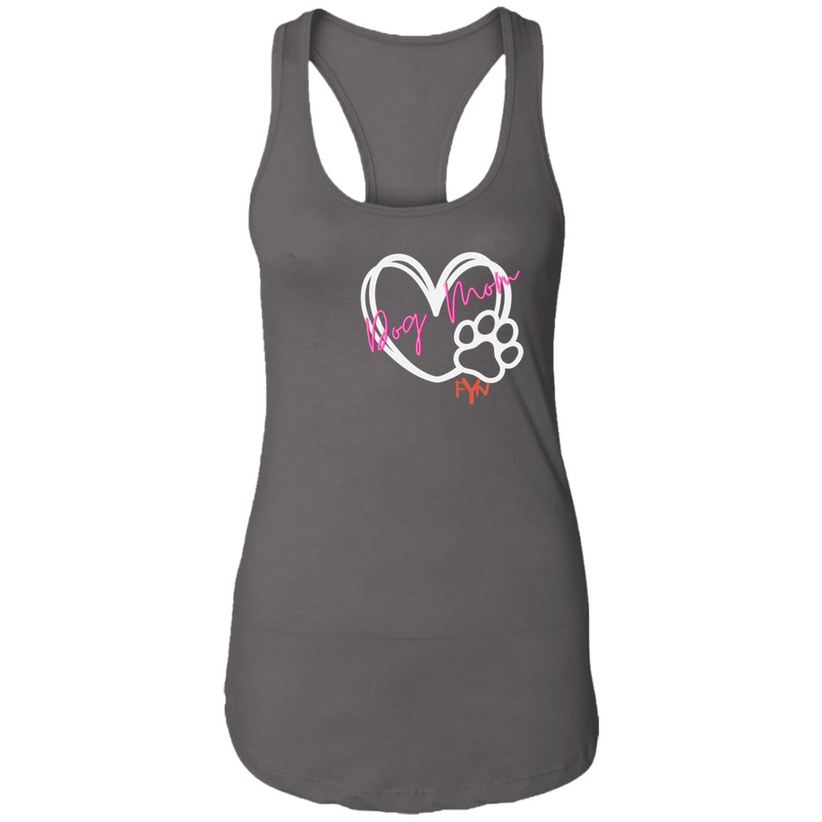 Dog Mom Ladies Ideal Racerback Tank