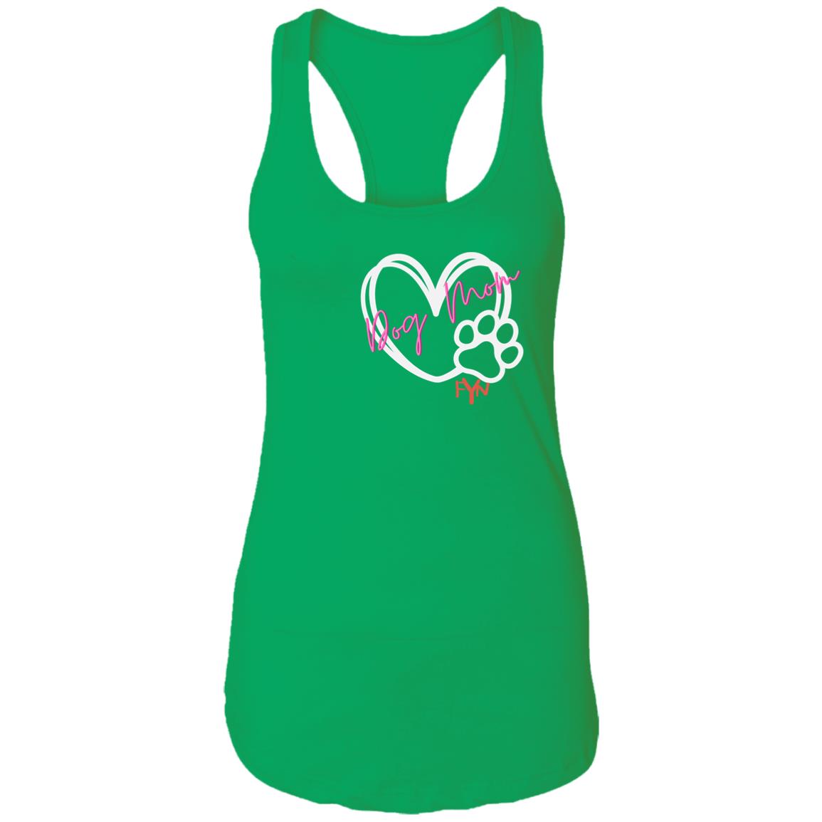 Dog Mom Ladies Ideal Racerback Tank