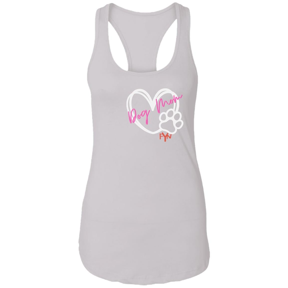 Dog Mom Ladies Ideal Racerback Tank