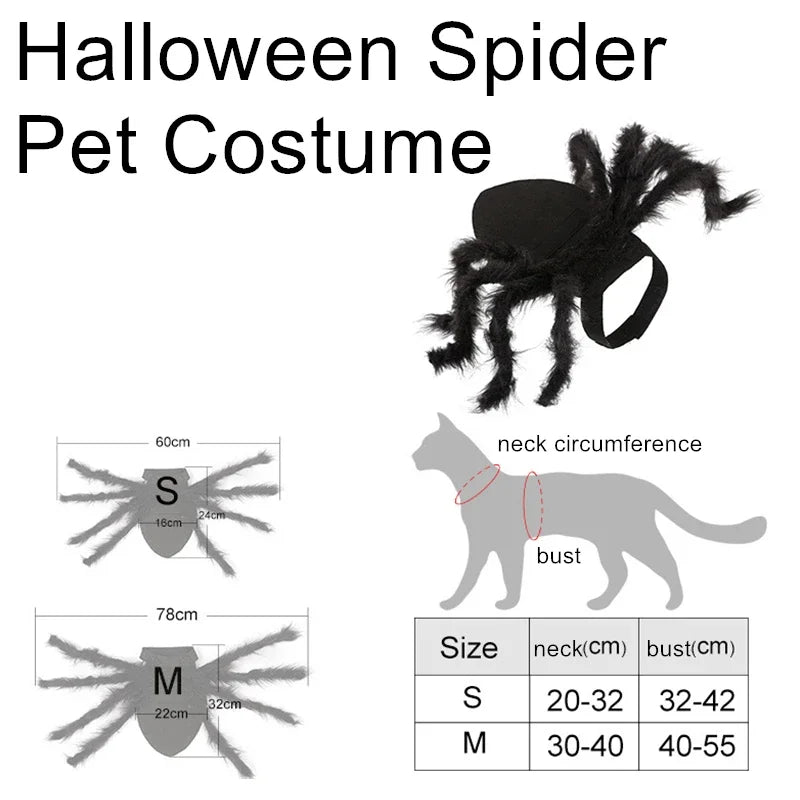 Dog Spider Halloween Costume | Holiday Gear Collection | 8-Leg Cosplay Outfit