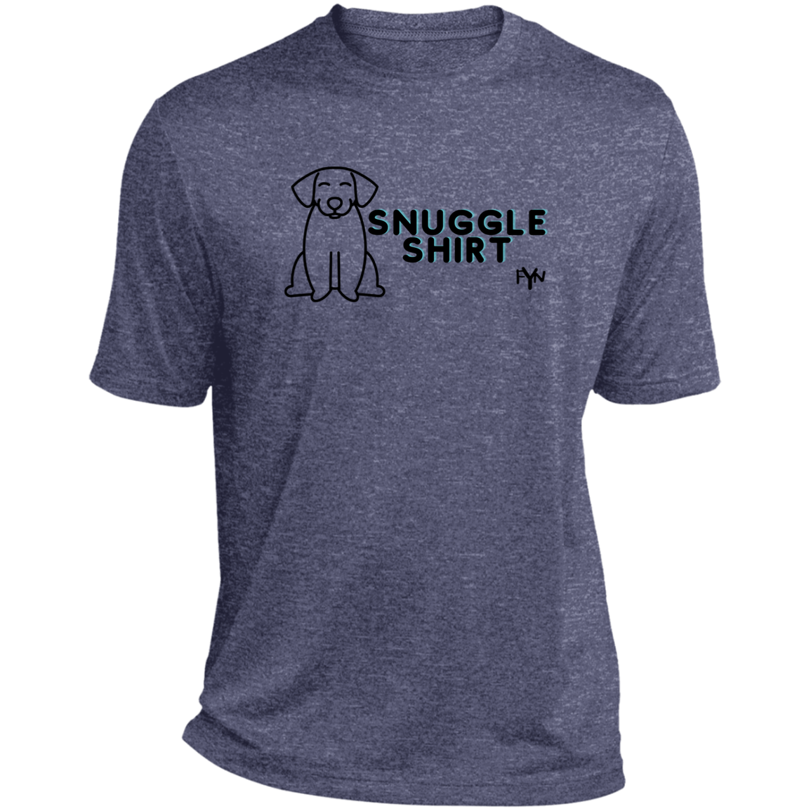 Snuggle Shirt Mens Heather Performance Tee