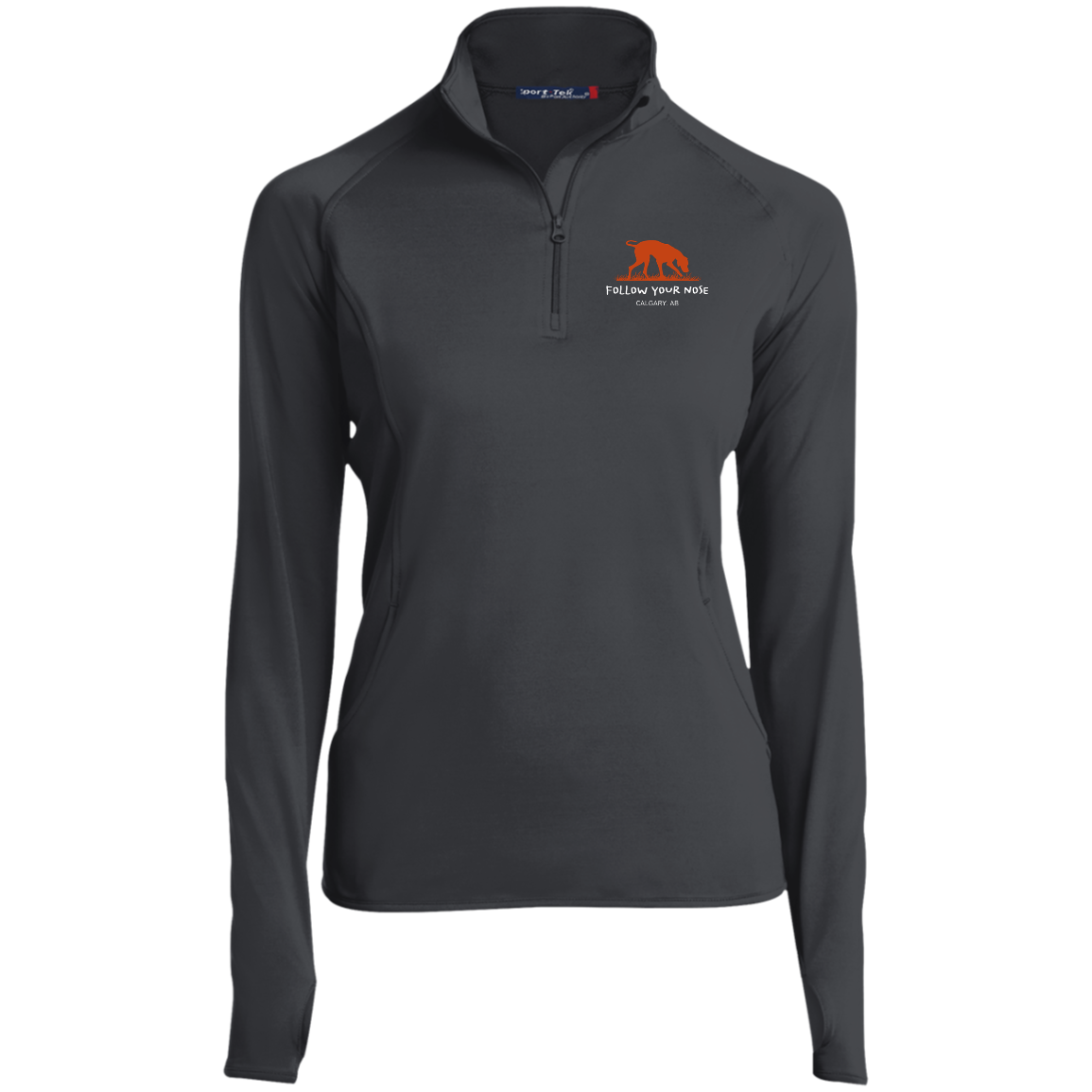 FYN YYC Ladies' 1/2 Zip Performance Pullover