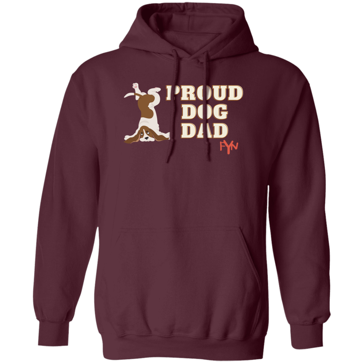 Proud dog dad Pullover Hoodie
