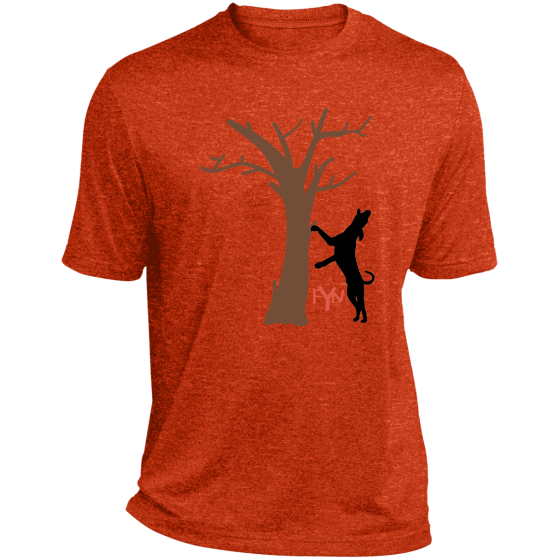 Tree hugger Heather Performance Tee