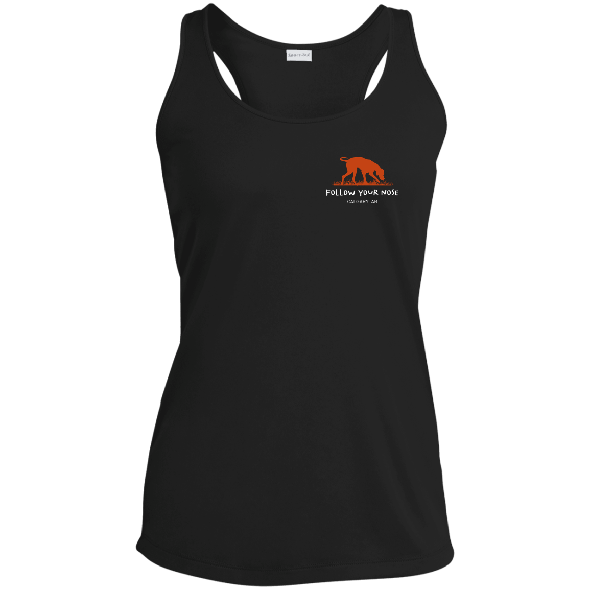 FYN YYC Ladies' Performance Racerback Tank