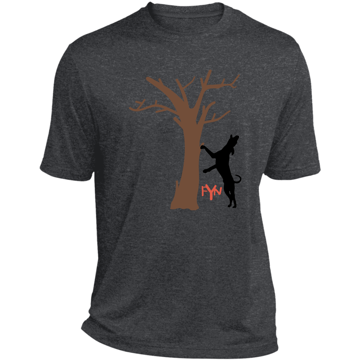Tree hugger Heather Performance Tee