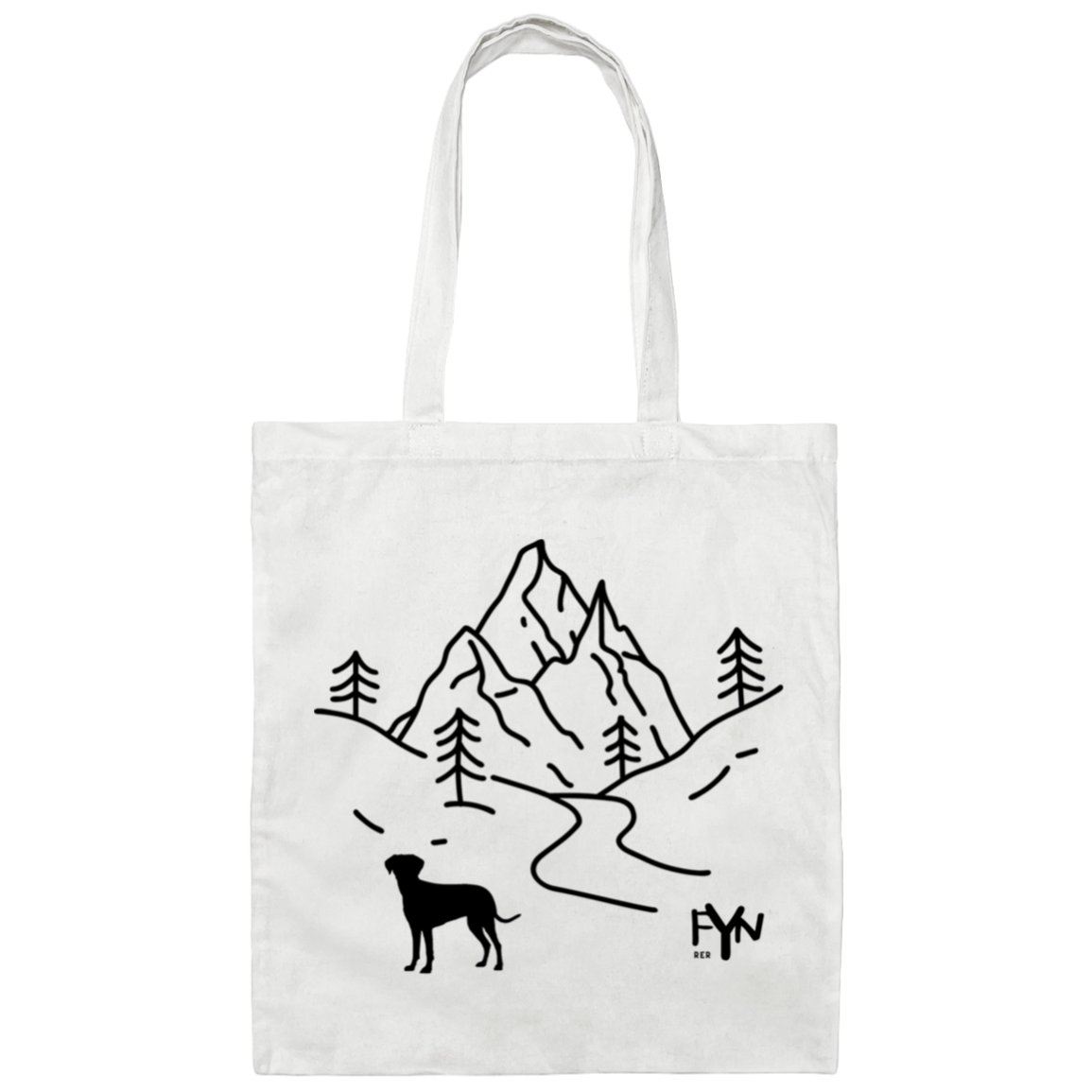 My Happy place Canvas Tote Bag
