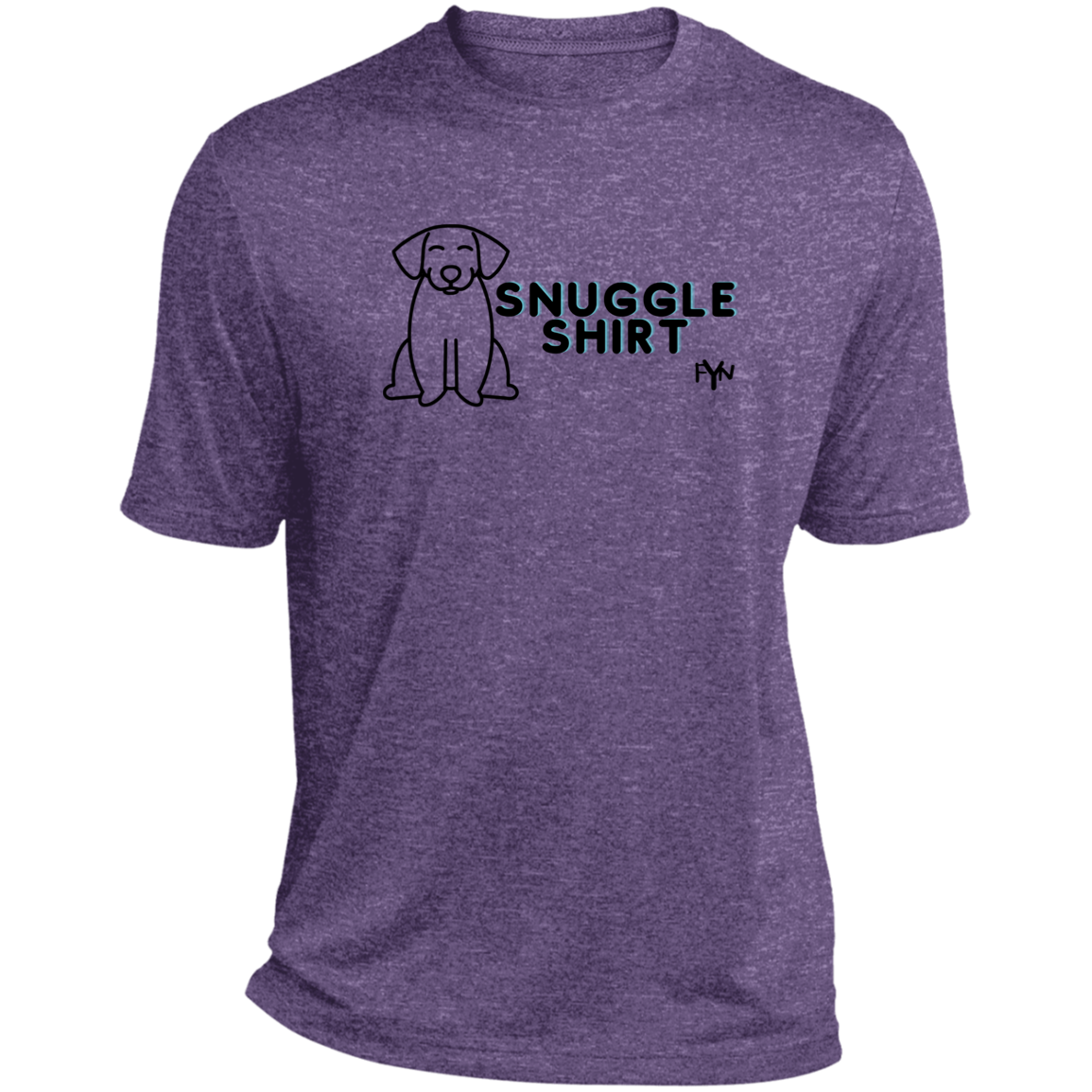 Snuggle Shirt Mens Heather Performance Tee