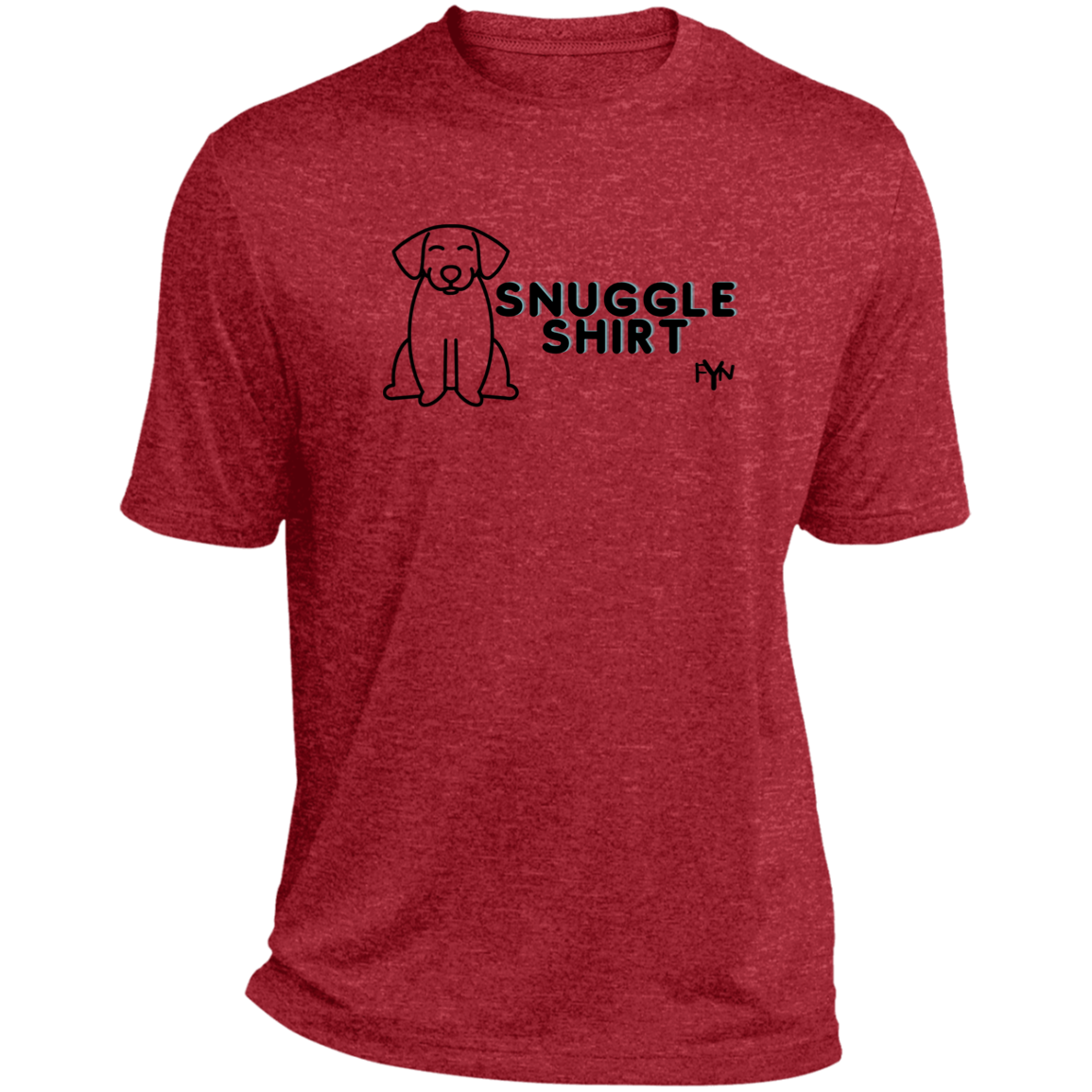 Snuggle Shirt Mens Heather Performance Tee