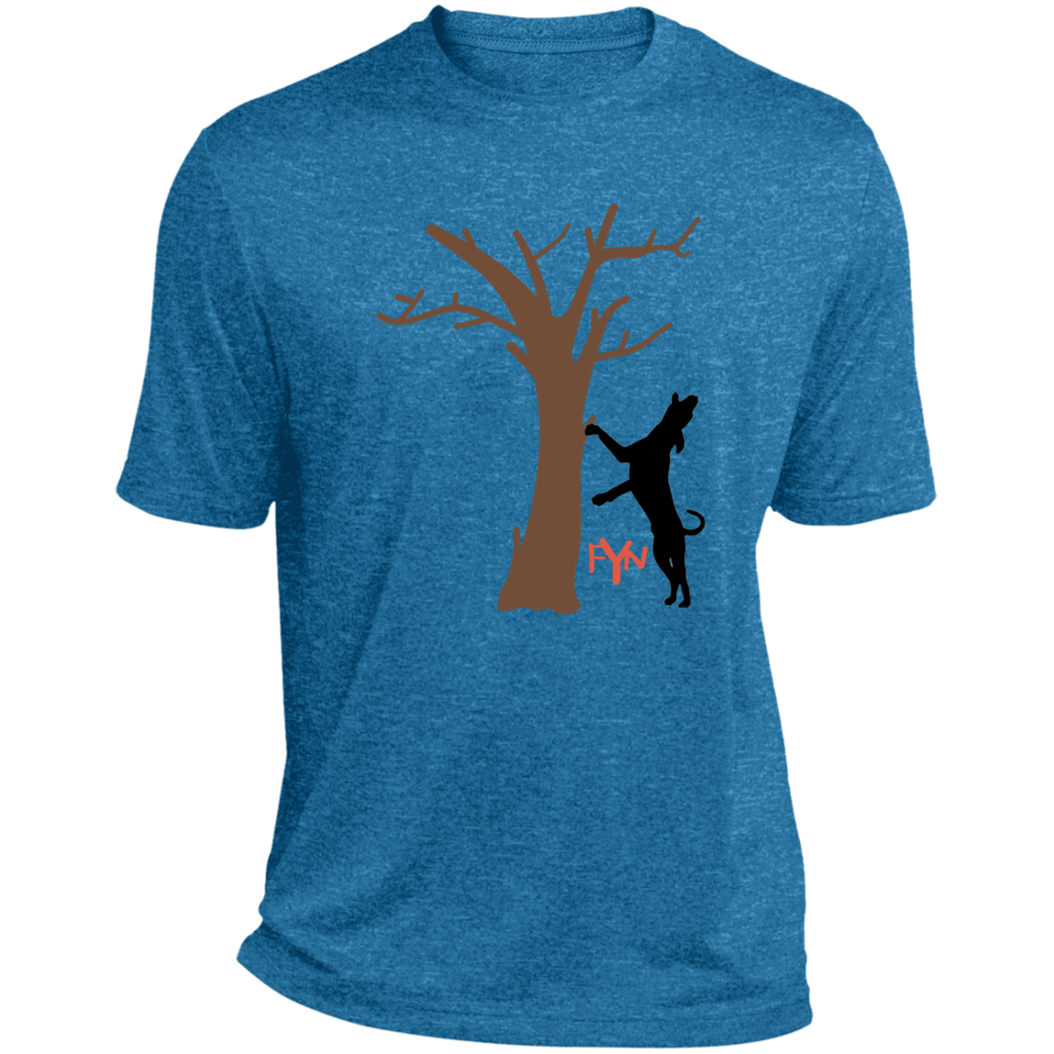 Tree hugger Heather Performance Tee