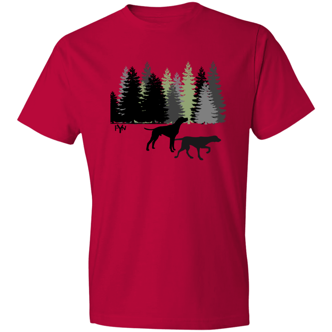 Forest Hounds Lightweight T-Shirt 4.5 oz
