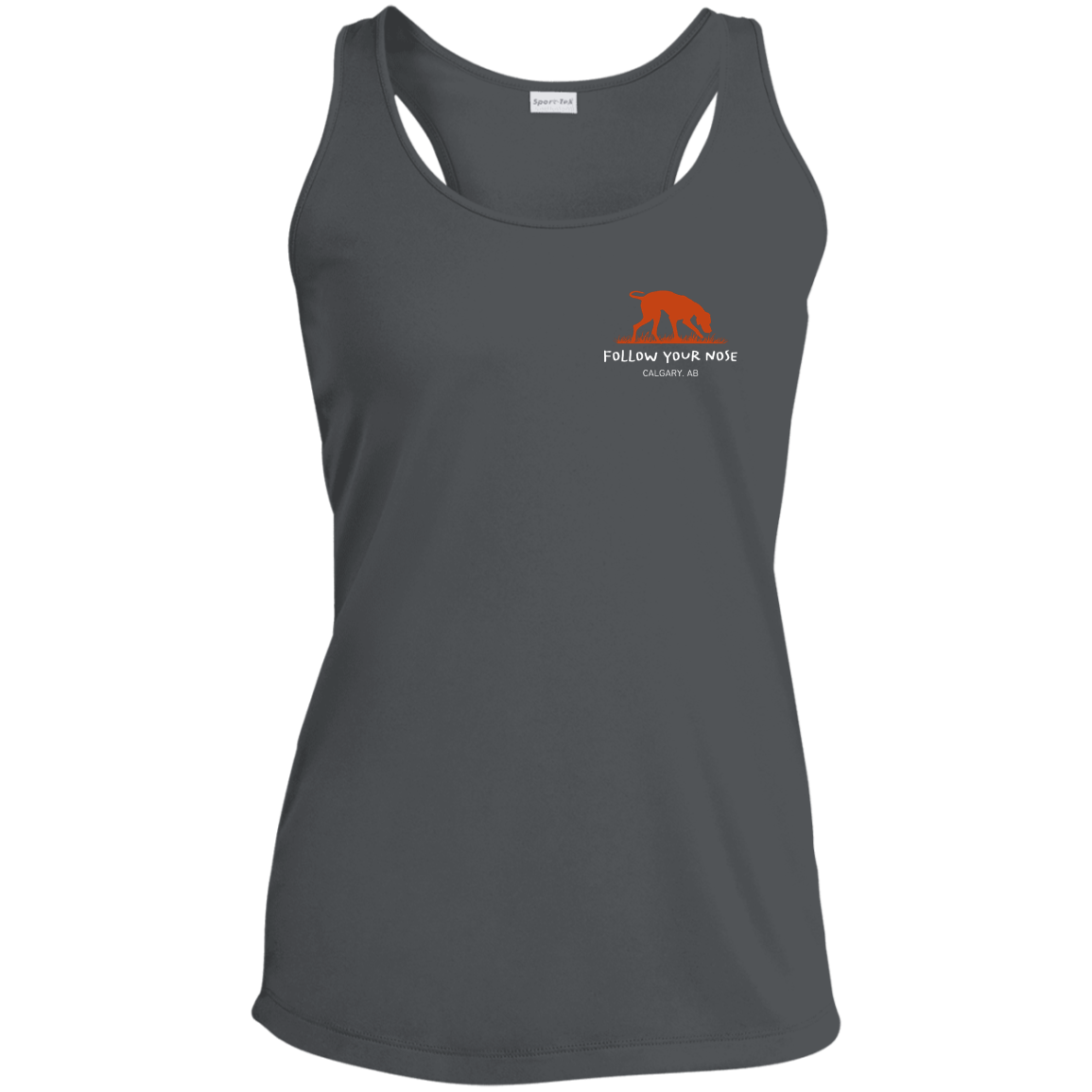 FYN YYC Ladies' Performance Racerback Tank