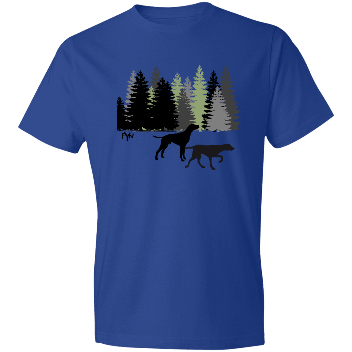 Forest Hounds Lightweight T-Shirt 4.5 oz