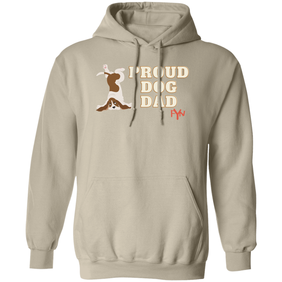 Proud dog dad Pullover Hoodie