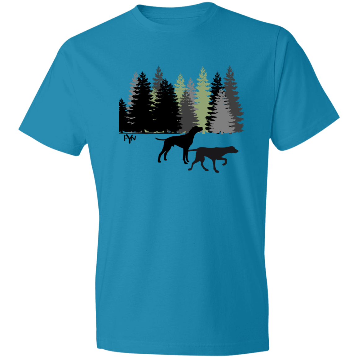 Forest Hounds Lightweight T-Shirt 4.5 oz