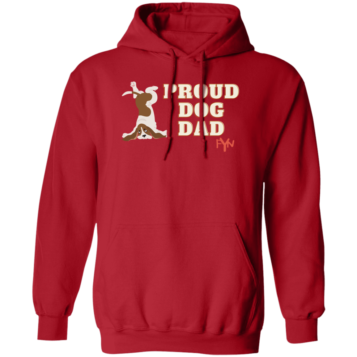 Proud dog dad Pullover Hoodie