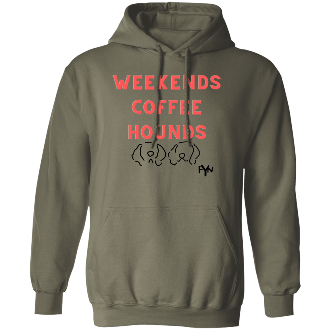 Weekend Hounds Pullover Hoodie