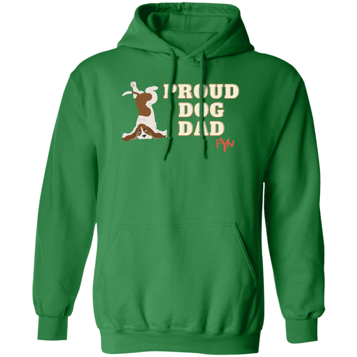 Proud dog dad Pullover Hoodie