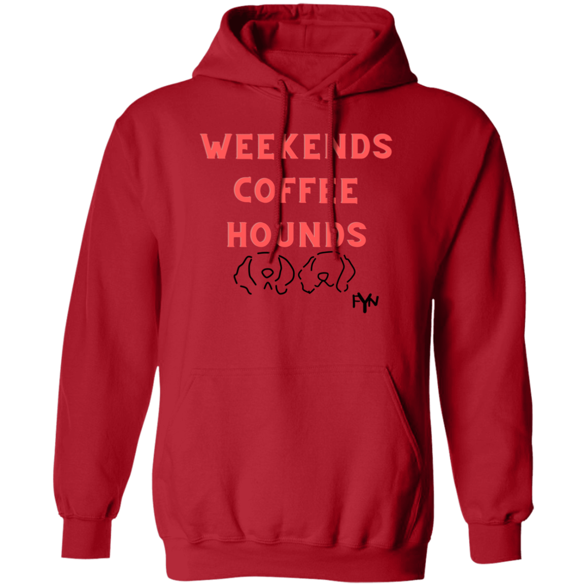 Weekend Hounds Pullover Hoodie