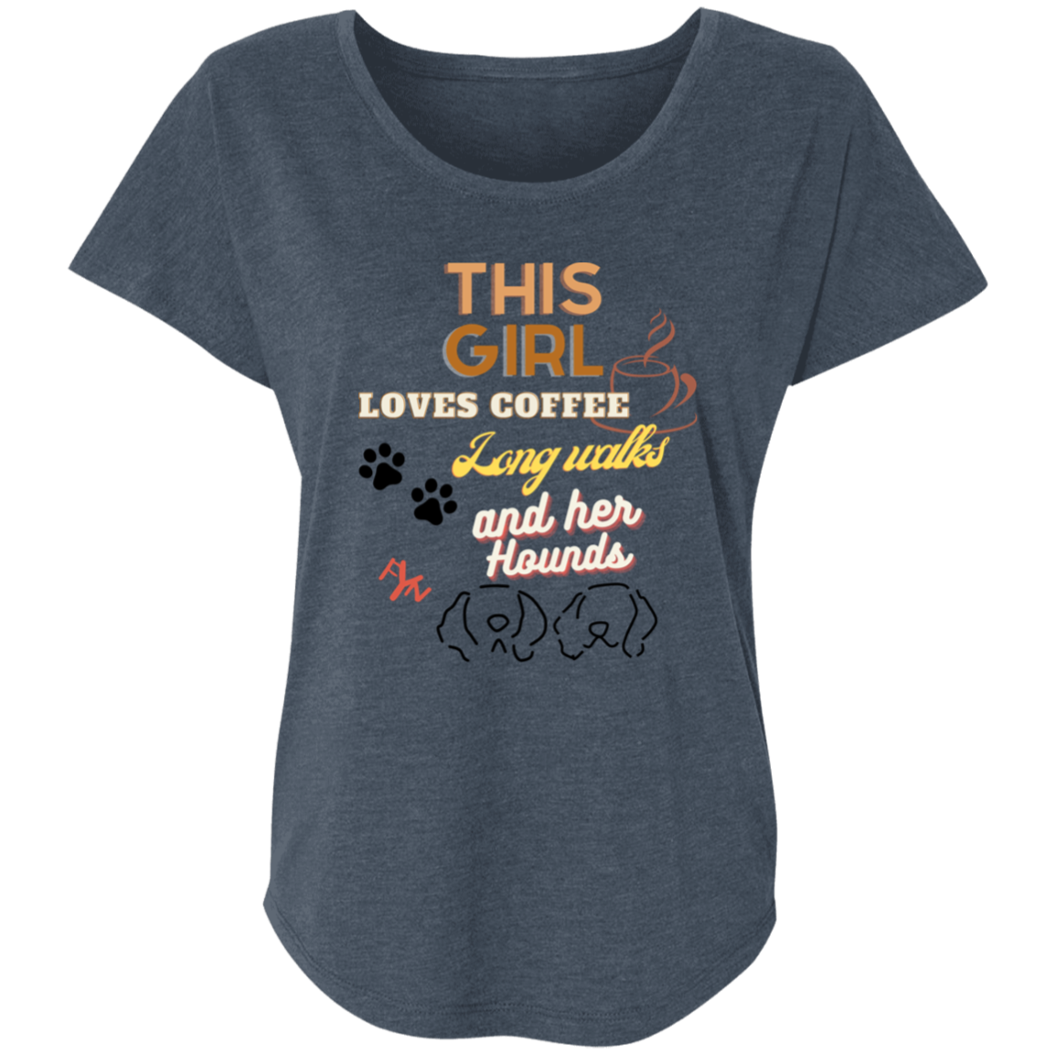 This Girl Ladies' Triblend Dolman Sleeve