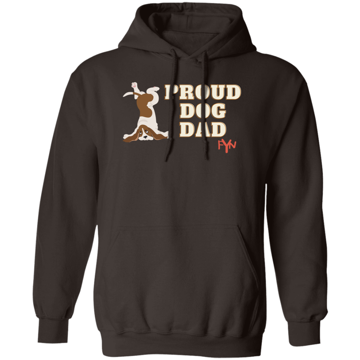 Proud dog dad Pullover Hoodie