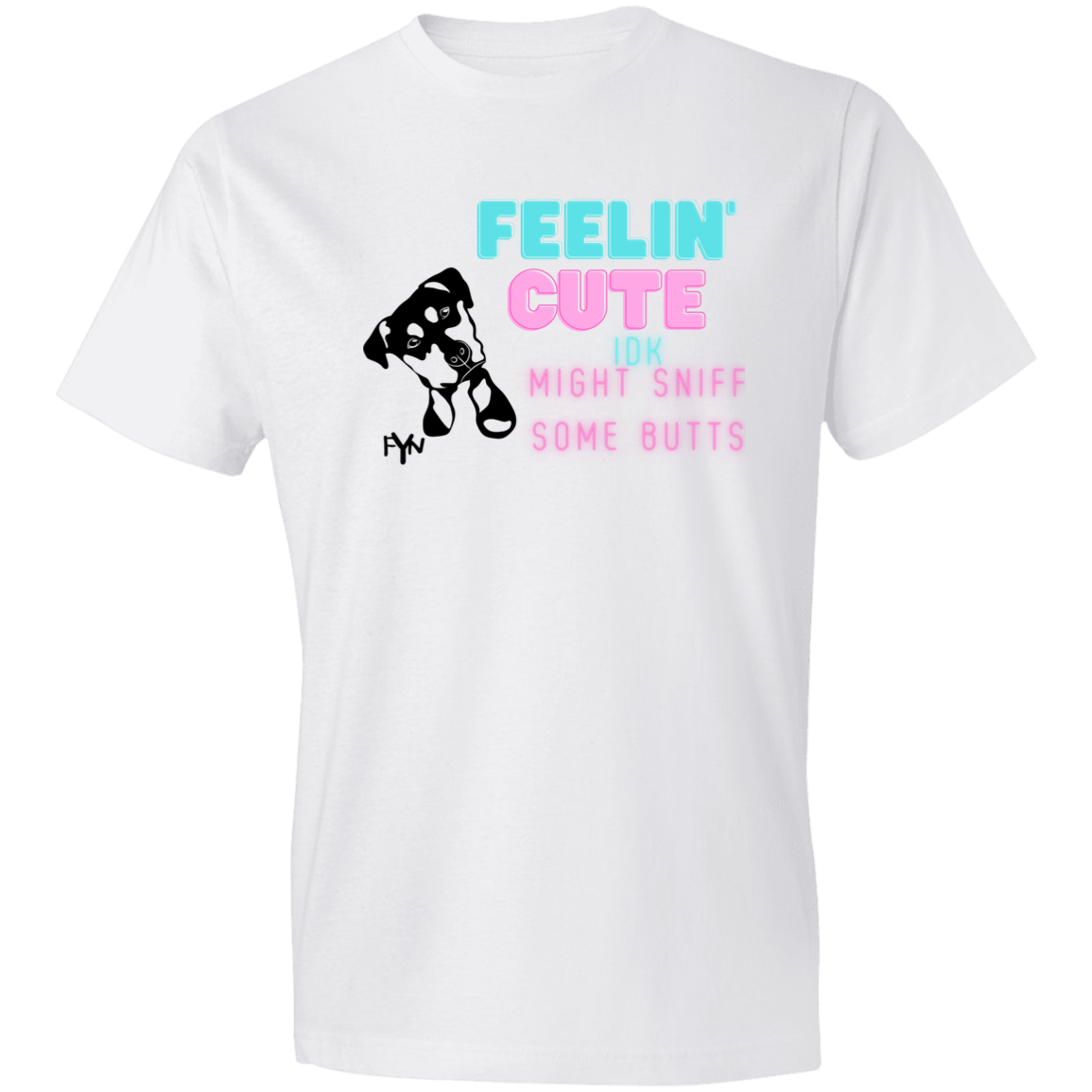 Feeling Cute Lightweight T-Shirt 4.5 oz