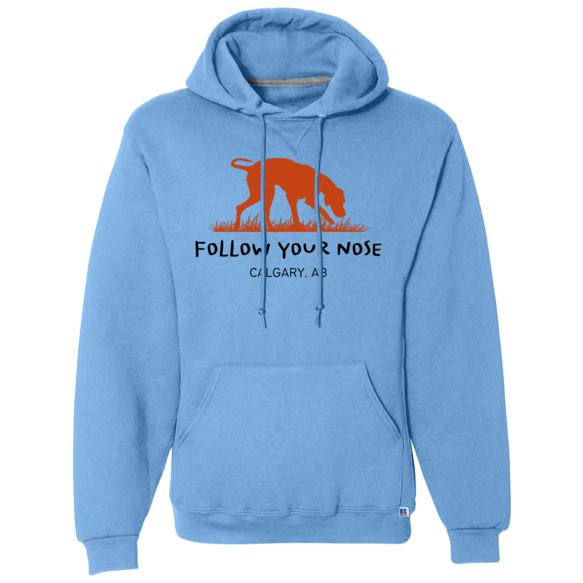 FYN yyc black letters Dri-Power Fleece Pullover Hoodie