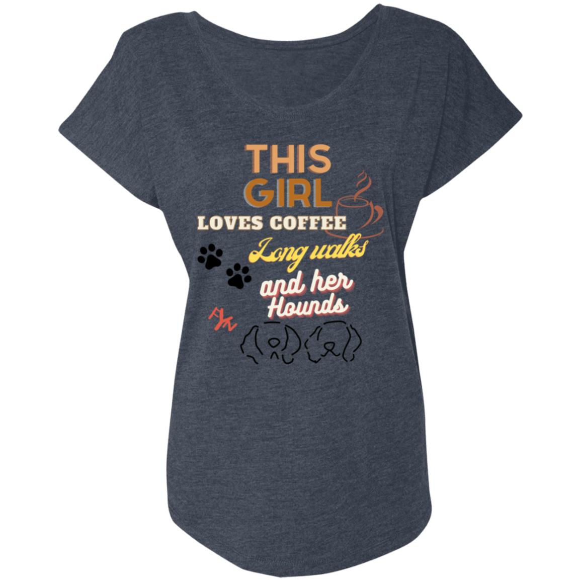 This Girl Ladies' Triblend Dolman Sleeve