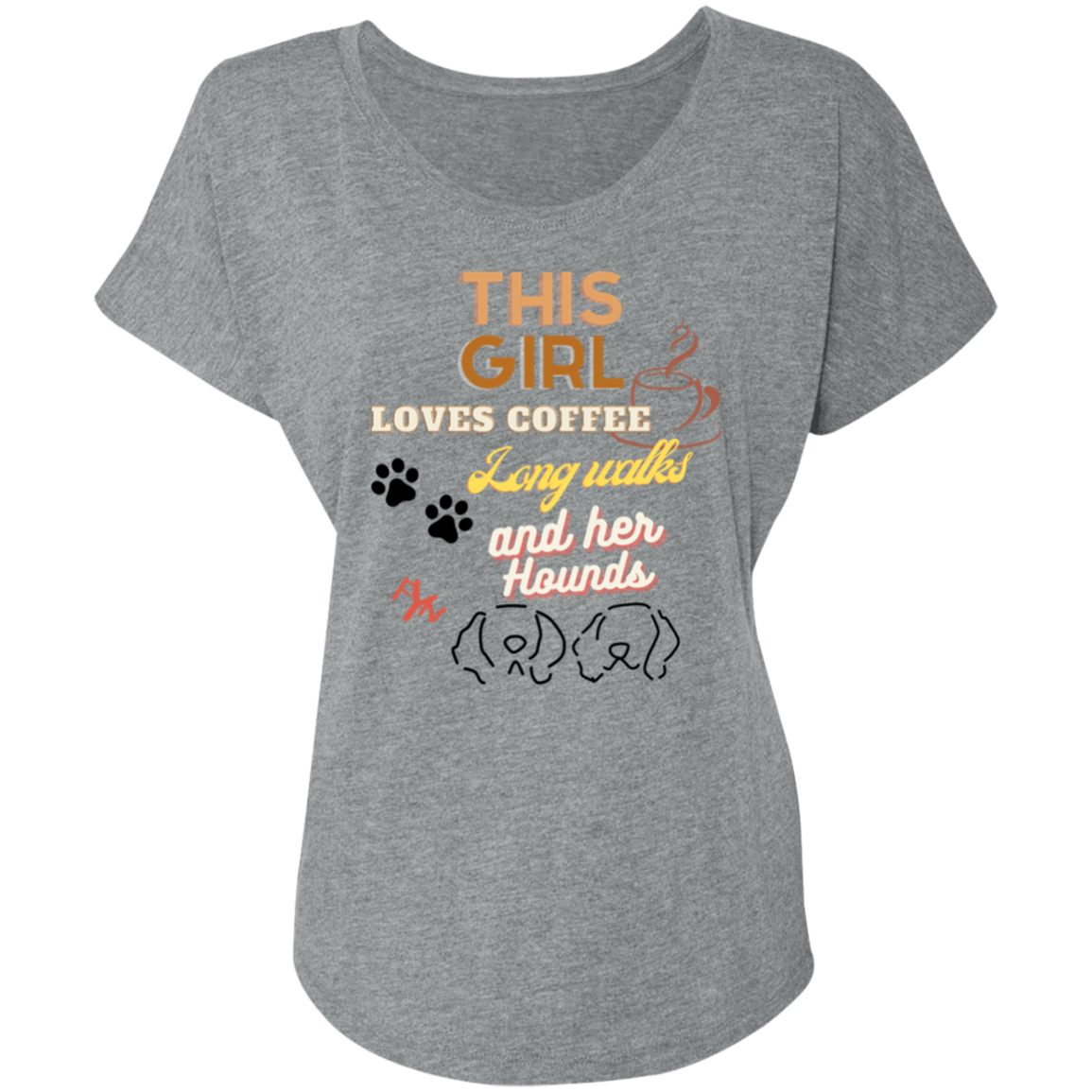This Girl Ladies' Triblend Dolman Sleeve