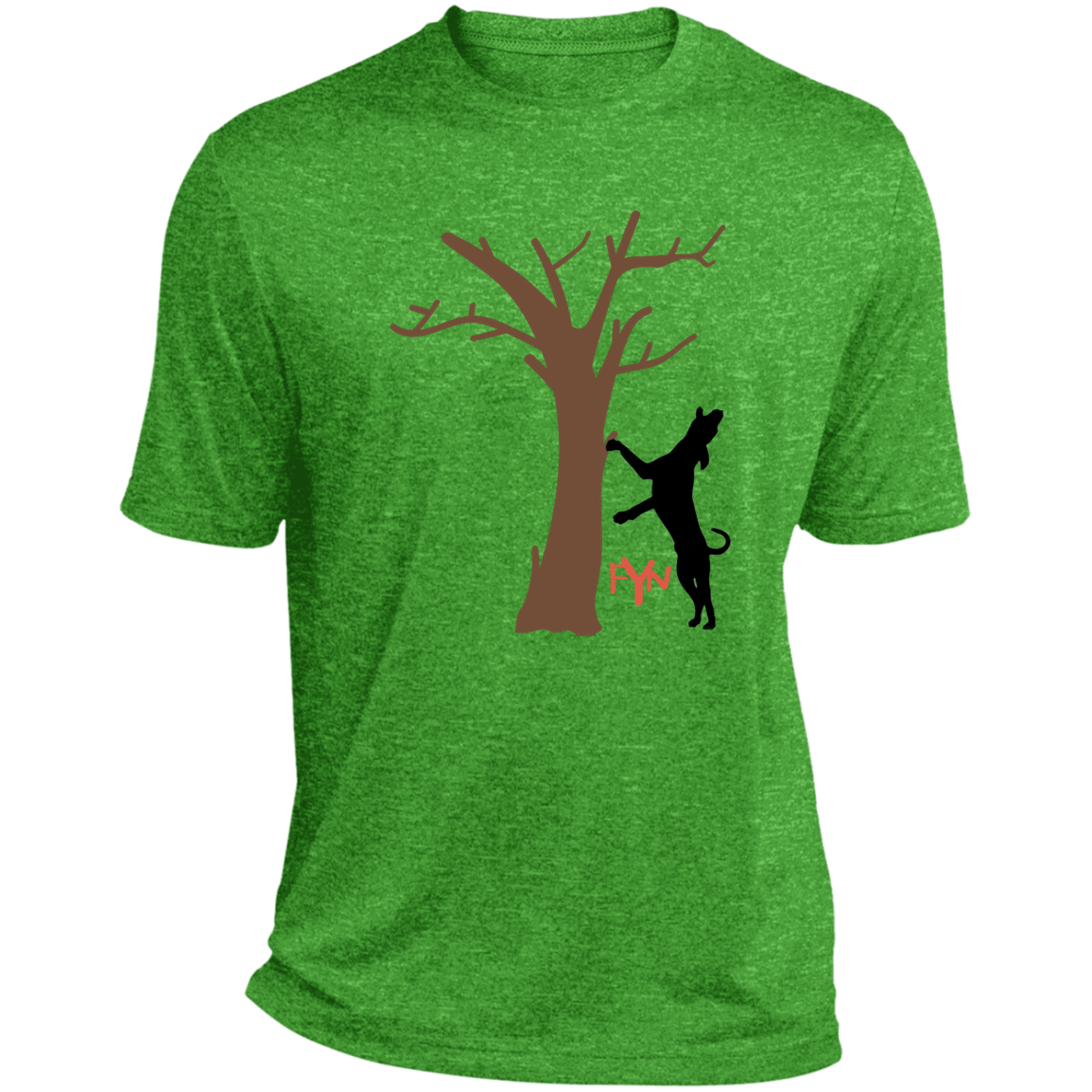 Tree hugger Heather Performance Tee