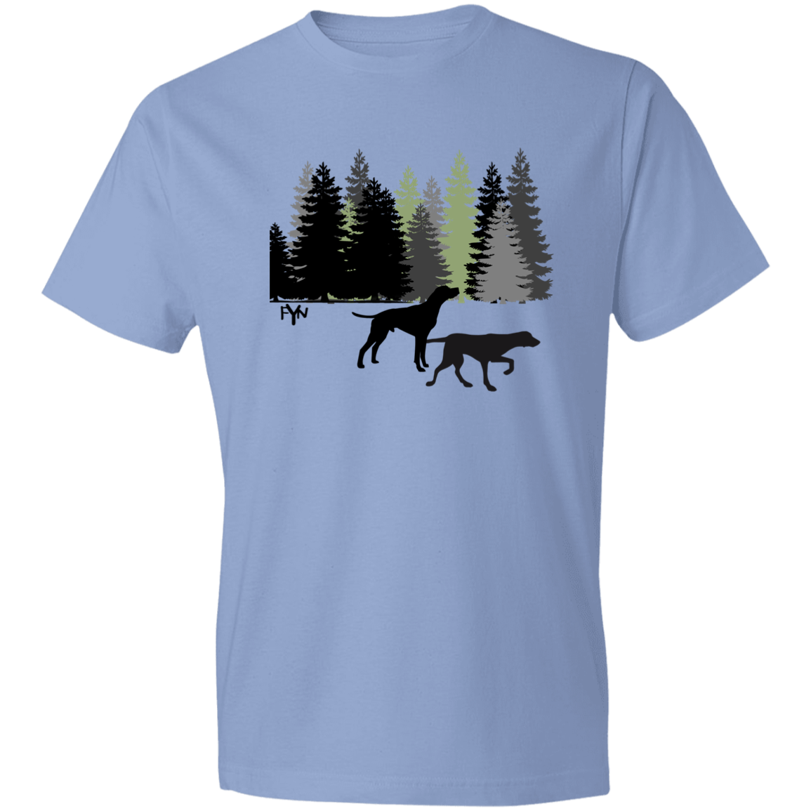 Forest Hounds Lightweight T-Shirt 4.5 oz