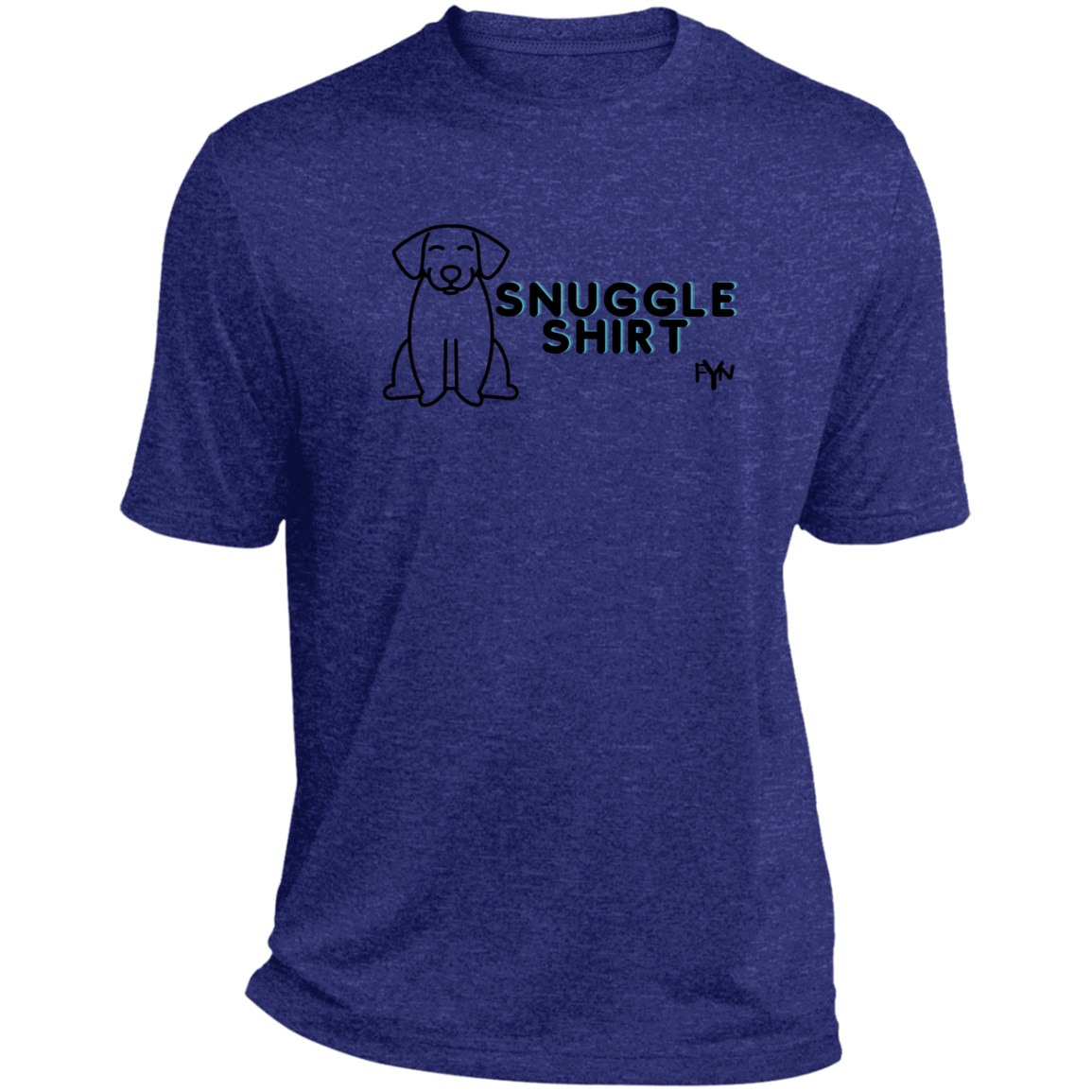 Snuggle Shirt Mens Heather Performance Tee