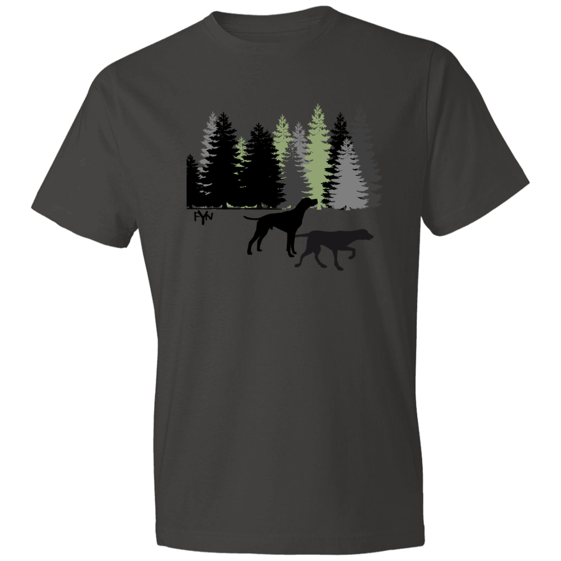 Forest Hounds Lightweight T-Shirt 4.5 oz