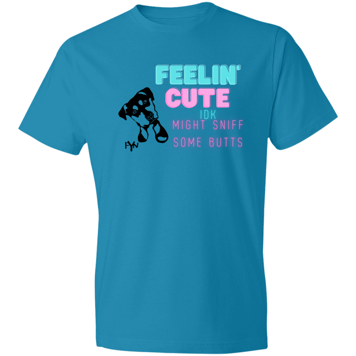 Feeling Cute Lightweight T-Shirt 4.5 oz