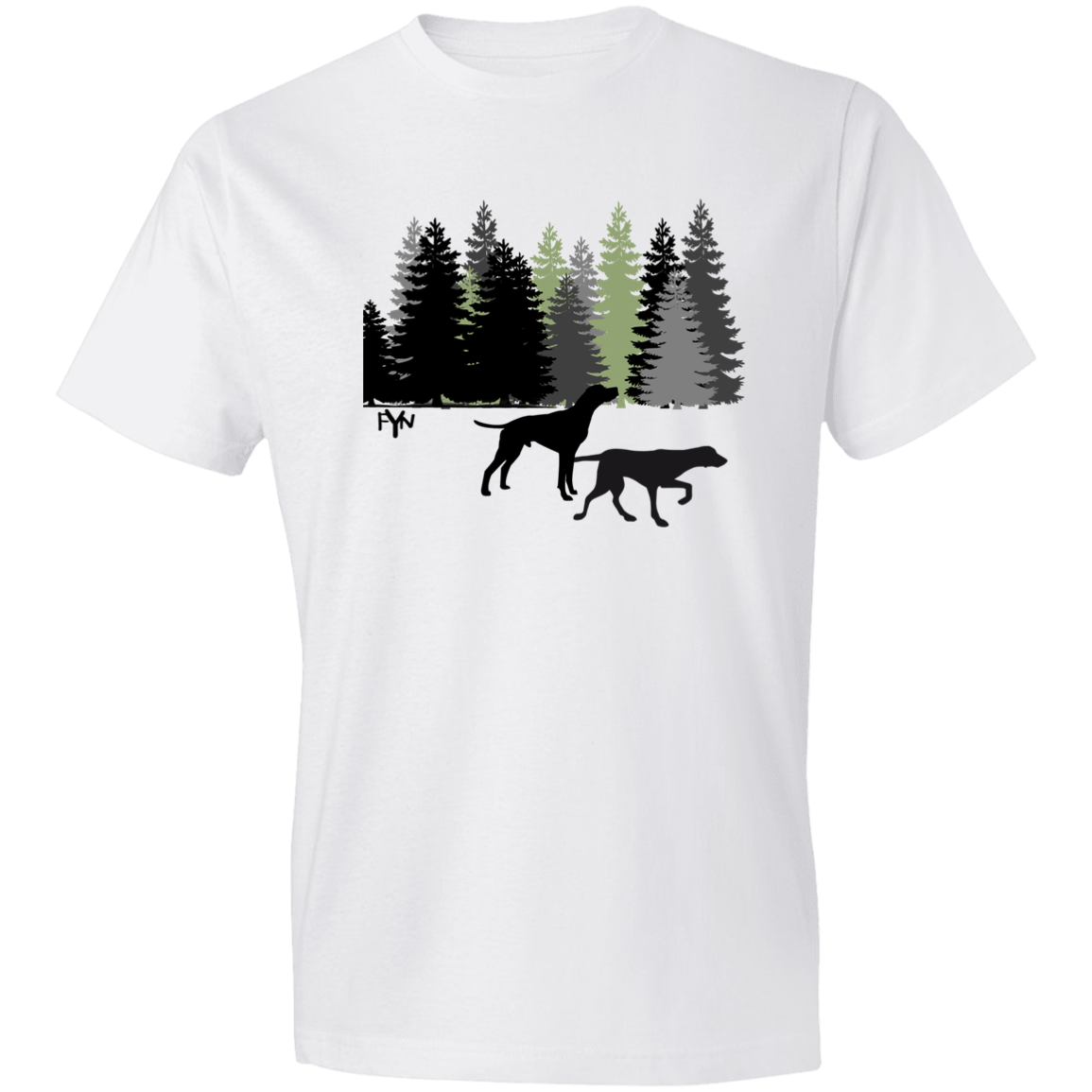 Forest Hounds Lightweight T-Shirt 4.5 oz