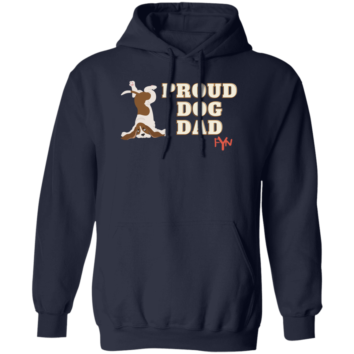 Proud dog dad Pullover Hoodie