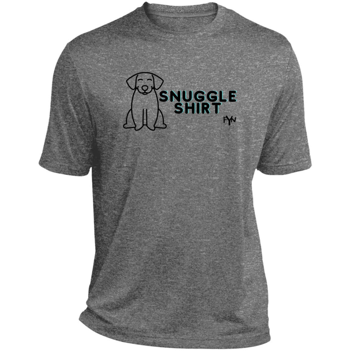 Snuggle Shirt Mens Heather Performance Tee