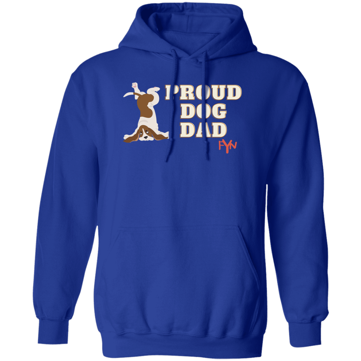 Proud dog dad Pullover Hoodie