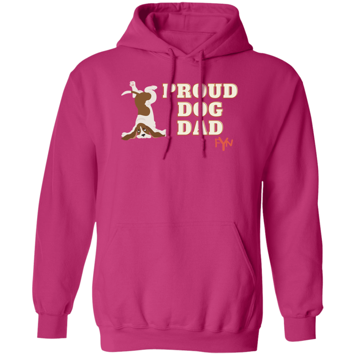 Proud dog dad Pullover Hoodie