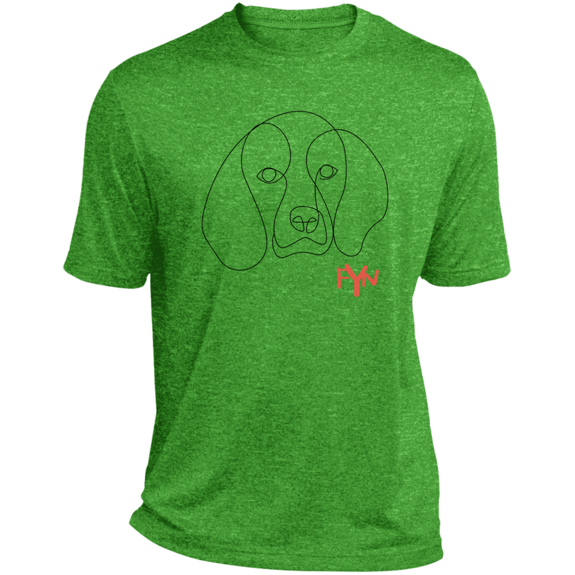 Hound Mens Heather Performance Tee