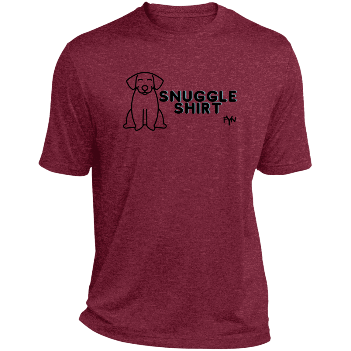 Snuggle Shirt Mens Heather Performance Tee