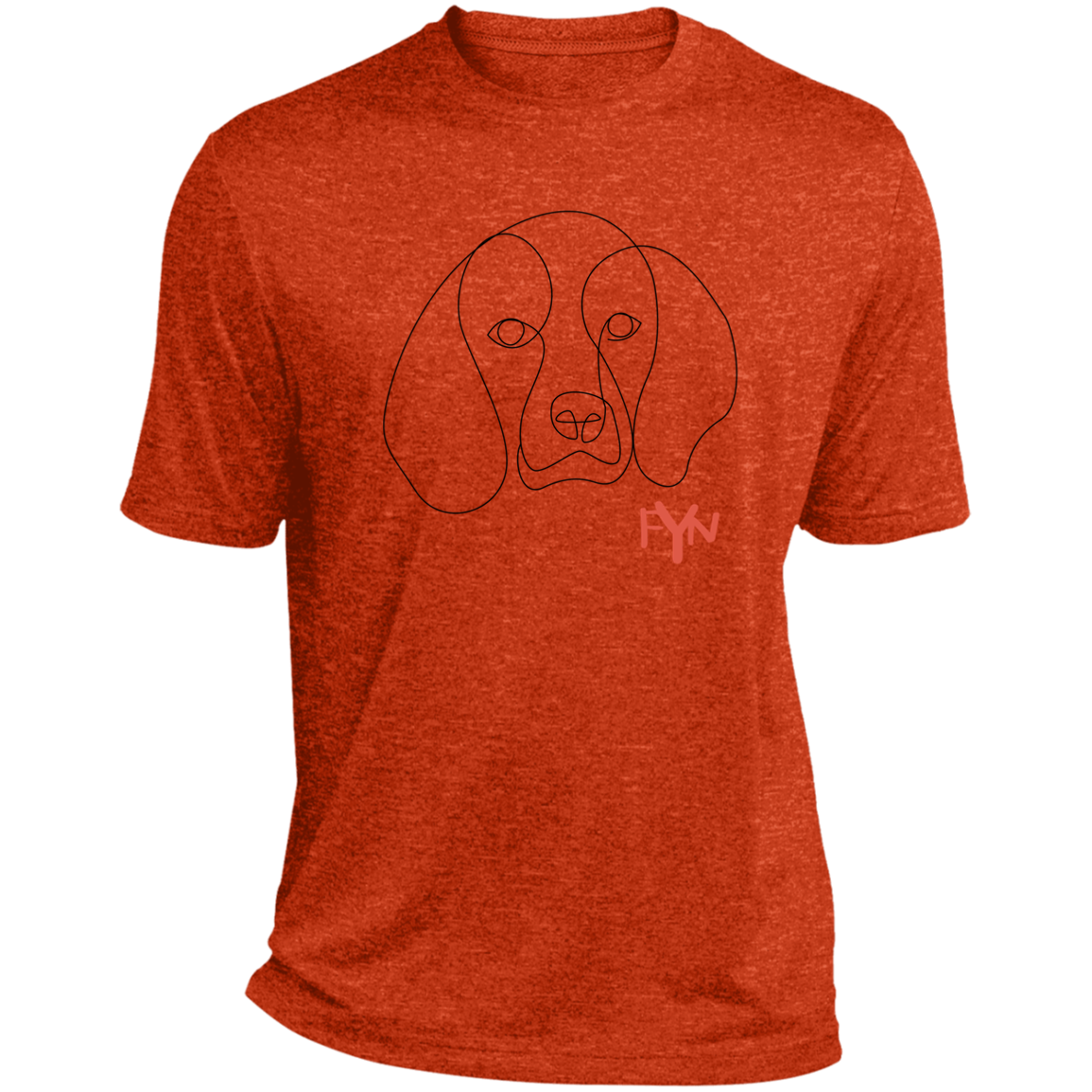 Hound Mens Heather Performance Tee