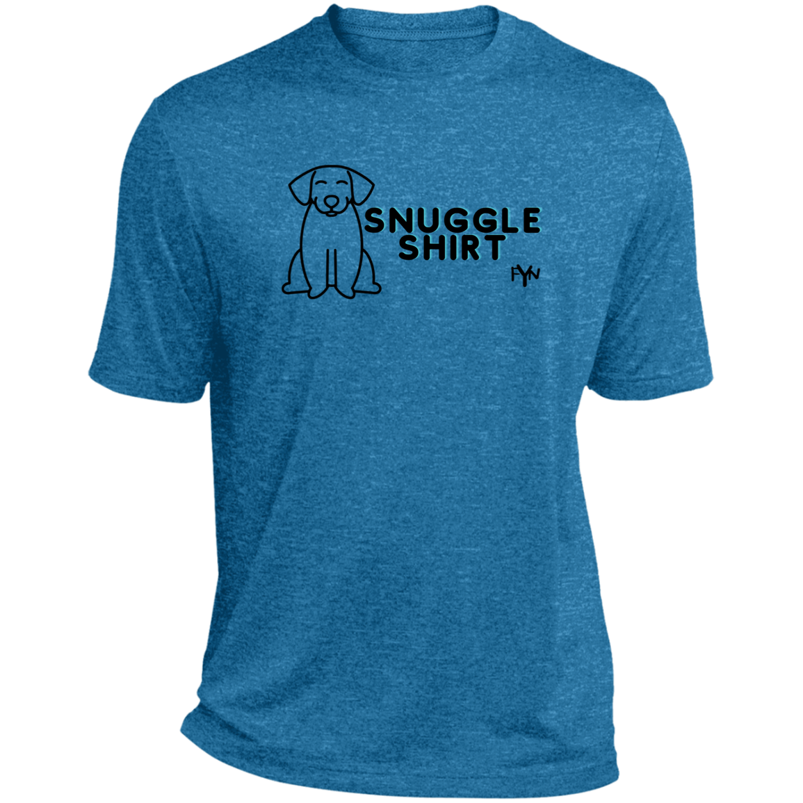 Snuggle Shirt Mens Heather Performance Tee