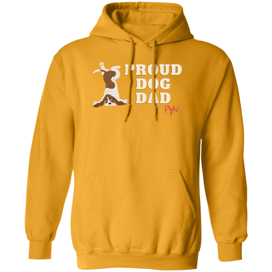 Proud dog dad Pullover Hoodie