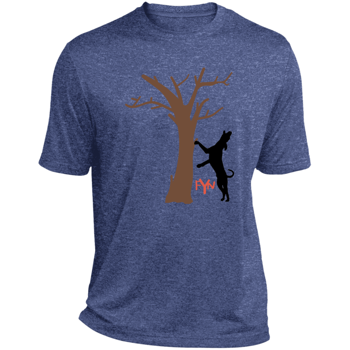 Tree hugger Heather Performance Tee