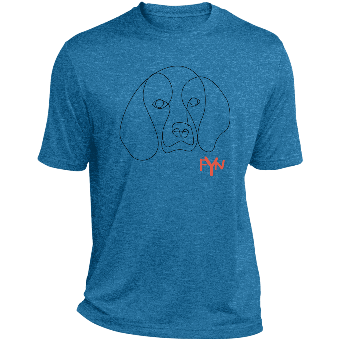 Hound Mens Heather Performance Tee
